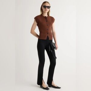 MODERN CITIZEN CASS FRONT SPLIT PONTE PANT XS